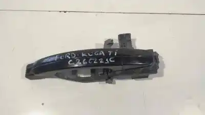 Peça sobressalente para automóvel em segunda mão puxador exterior traseiro esquerdo por ford kuga (cbv) 2.0 tdci cat referências oem iam 