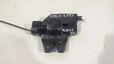 Second-hand car spare part trunk lock for bmw serie 1 coupe (e82) 123d oem iam references 7840617