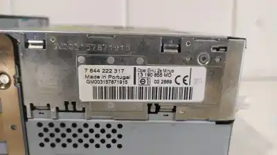 Second-hand car spare part audio system / radio cd for opel meriva enjoy oem iam references 13190855md  