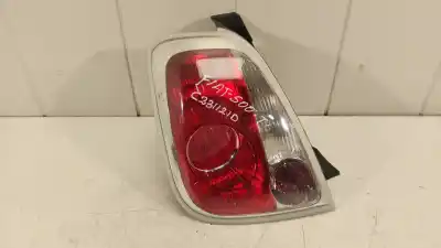 Peça sobressalente para automóvel em segunda mão farolim traseiro esquerdo por fiat 500 c (312_) 1.2 (312cxa1a, 312axa1a) referências oem iam 