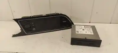 Tweedehands auto-onderdeel audiosysteem / radio-cd voor seat leon (5f1) fr oem iam-referenties 5f0035874a  5f0919606