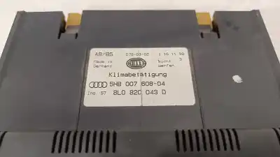Peça sobressalente para automóvel em segunda mão comando de sofagem (chauffage / ar condicionado) por audi a3 (8l) 1.9 tdi ambiente referências oem iam 8l0820043d  
