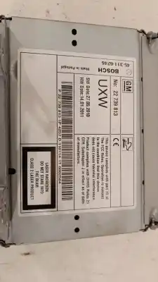 Автозапчастина б/у gps навігаційна система для opel astra j lim. cosmo посилання на oem iam 22739813  7612034257