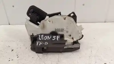 Peça sobressalente para automóvel em segunda mão fechadura da porta traseira direita por seat leon (5f1) 1.6 tdi referências oem iam 5k4839016q
