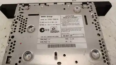 Peça sobressalente para automóvel em segunda mão sistema de áudio / rádio cd por bmw x5 (e53) 3.0d referências oem iam 65126961218  