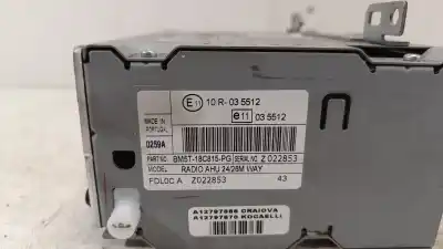 Pezzo di ricambio per auto di seconda mano impianto audio / radio cd per ford b-max titanium riferimenti oem iam bm5t18c815pg  
