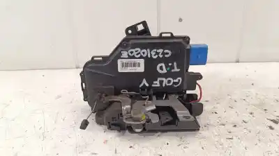 Peça sobressalente para automóvel em segunda mão fechadura da porta traseira direita por volkswagen golf v berlina (1k1) 1.9 tdi referências oem iam 