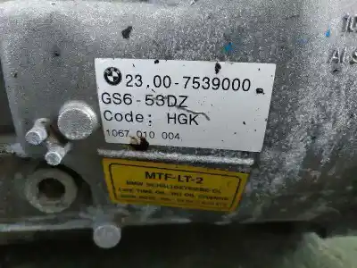 Second-hand car spare part gearbox for bmw 3 (e90) 330 d oem iam references hgk  gs653dz