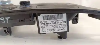 Second-hand car spare part multifunction switch for audi a5 coupe (8t) 2.7 tdi oem iam references 8t0919609f  