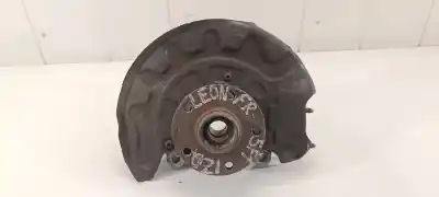 Peça sobressalente para automóvel em segunda mão manga de eixo dianteira esquerda por seat leon (5f1) fr referências oem iam 5q0407237a