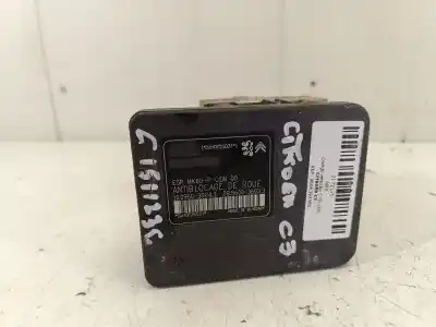 Peça sobressalente para automóvel em segunda mão abs por citroen c3 collection referências oem iam 9666392580  