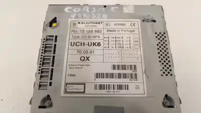 Автозапчасти б/у аудиосистема / радио cd за opel corsa c enjoy ссылки oem iam 13188892  