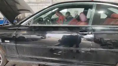 Second-hand car spare part left front door for bmw serie 3 coupe (e46) 2.5 24v oem iam references 41 51 7 038 091