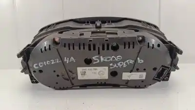 Second-hand car spare part dashboard for skoda superb (3v3) 2.0 tdi oem iam references 3v0920751  