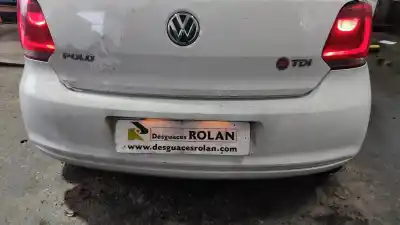 Second-hand car spare part REAR BUMPER for VOLKSWAGEN POLO (6R1)  OEM IAM references 6R6 807 421 BH  