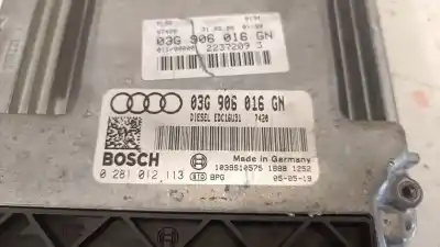 Second-hand car spare part ecu engine control for audi a4 avant (8e) 2.0 tdi oem iam references 03g906016gn  