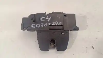 Автозапчасти б/у замок багажника/ворот за citroen c4 ii (nc_) 1.6 hdi 115 ссылки oem iam 9804762080  