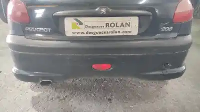 Peça sobressalente para automóvel em segunda mão para choques traseiro por peugeot 206 berlina xs referências oem iam 7410 l5
