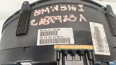 Peça sobressalente para automóvel em segunda mão quadrante por bmw serie 3 compacto (e36) 316i referências oem iam 62118381858  
