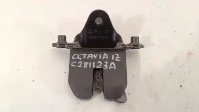 Second-hand car spare part trunk lock for skoda octavia ii (1z3) 2.0 tdi rs oem iam references 