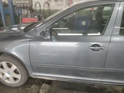 Second-hand car spare part left front door for skoda octavia ii (1z3) 2.0 tdi 16v oem iam references 1z0831055