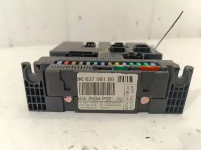 Second-hand car spare part fuse box unit for peugeot 308 sw i (4e_, 4h_) 2.0 hdi oem iam references 9663798180  