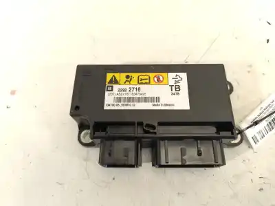Pièce détachée automobile d'occasion BOITIER DE COMMANDE D'AIRBAG pour OPEL INSIGNIA A SPORTS TOURER (G09)  Références OEM IAM 22922716  