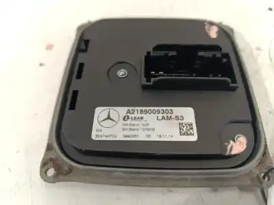 Автозапчасти б/у блок управления ксеноновыми фарами за mercedes-benz cla coupé (c117) cla 180 (117.342) ссылки oem iam a2189009303  