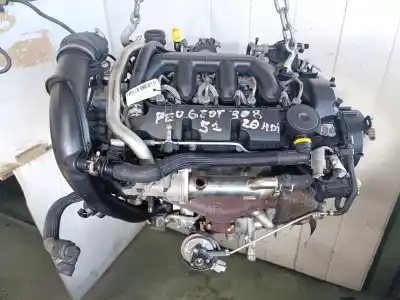 Second-hand car spare part complete engine for peugeot 308 sw i (4e_, 4h_) 2.0 hdi oem iam references rhr  
