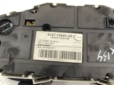 Pezzo di ricambio per auto di seconda mano pannello degli strumenti per ford c-max (dm2) 1.8 tdci riferimenti oem iam 8v4t10849ge  