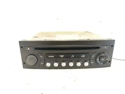 Second-hand car spare part audio system / radio cd for citroen c3 ii (sc_) 1.0 vti 68 oem iam references 98041626xt