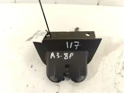 Second-hand car spare part trunk lock for audi a3 (8p1) 2.0 tdi 16v oem iam references 8p3827505  