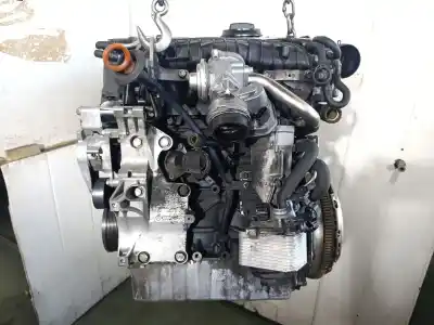 Second-hand car spare part COMPLETE ENGINE for SEAT LEON (1P1) 2.0 TDI 16V OEM IAM references BKD  