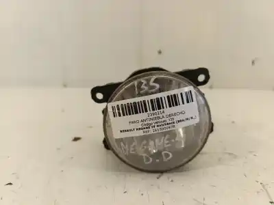 Автозапчастина б/у правий протитуман для renault megane iv fastback (b9a/m/n_) 1.5 dci 90 (b9a1) посилання на oem iam 261500097r