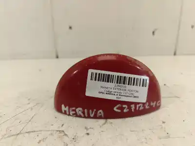 Second-hand car spare part tailgate back door handle for opel meriva a monospace (x03) 1.7 cdti (e75) oem iam references 