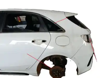 Second-hand car spare part rear left fin (cut) for kia ceed (cd) 1.6 crdi 115 oem iam references 71503j7c30