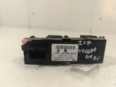 Автозапчастина б/у передні вікний вмикач для seat toledo ii (1m2) 1.9 tdi посилання на oem iam 1j4959857d  