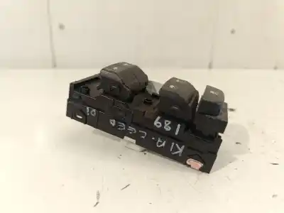Second-hand car spare part left front power window switch for kia ceed (cd) 1.6 crdi 115 oem iam references 93571j7000  