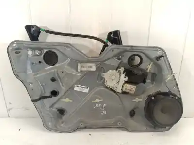 Peça sobressalente para automóvel em segunda mão elevador de vidros dianteira esquerda por seat leon (1m1) 1.9 tdi referências oem iam 1m1837729j