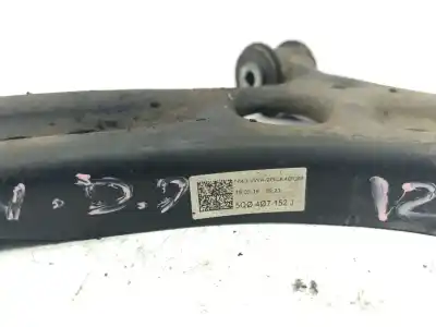 Автозапчастина б/у передній правий нижний рычаг підвіски для audi a3 limousine (8vs, 8vm) 2.0 tdi посилання на oem iam 5wa407152  