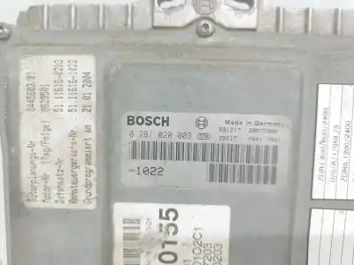 Peça sobressalente para automóvel em segunda mão centralina de motor uce por man 14 280 beulas midistar referências oem iam 0281020009  