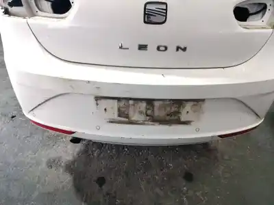 Second-hand car spare part rear bumper for seat leon (1p1) 1.6 tdi oem iam references 1p0807421agru
