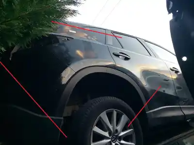 Автозапчастина б/у право задне крило (різ) для mazda cx-5 style 2wd посилання на oem iam kdy370221c