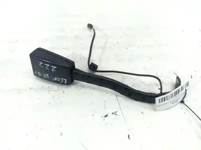 Second-hand car spare part left front seat belt buckle for seat leon (1p1) 1.6 tdi oem iam references 