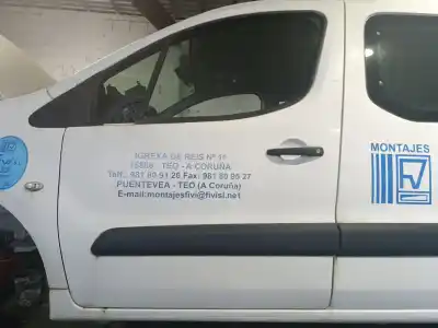 Second-hand car spare part left front door for citroen berlingo multispace (b9) 1.6 hdi 90 oem iam references 9002z3