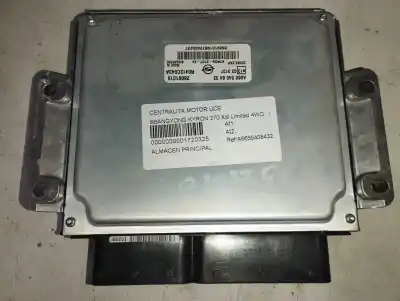 Second-hand car spare part ecu engine control for ssangyong kyron 270 spr xdi premium 4wd oem iam references a6655408432  