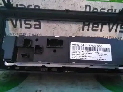 Peça sobressalente para automóvel em segunda mão comando de sofagem (chauffage / ar condicionado)  por bmw x3 (e83) 3.0d referências oem iam 64113400555  412206011020
