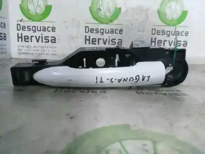 Second-hand car spare part exterior left rear door handle for renault laguna iii dynamique oem iam references 826060006r