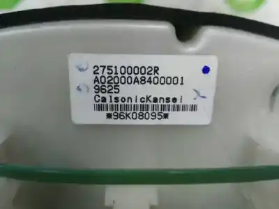 Peça sobressalente para automóvel em segunda mão comando de sofagem (chauffage / ar condicionado) por renault laguna iii dynamique referências oem iam 275100002r 96k08095 a02000a8400001