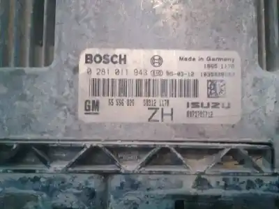 Second-hand car spare part ecu engine control for opel astra gtc 1.7 16v cdti oem iam references 55556829  0281011943